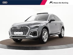 Audi Q5 Sportback - 50 TFSIe 299pk S-Tronic S edition Competition · Panoramadak · Camera · Keyless · Elek. Sto