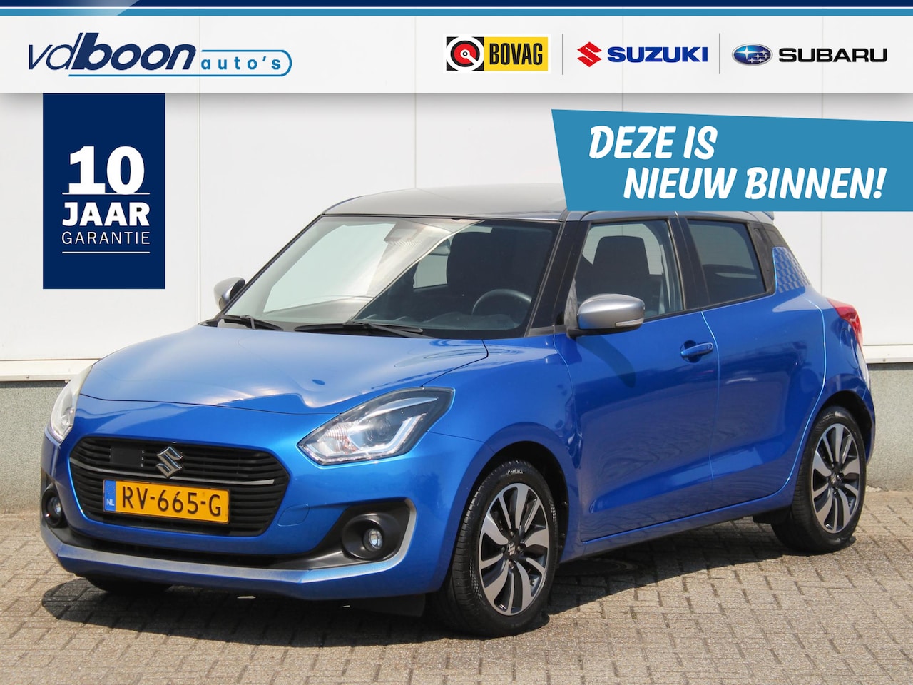 Suzuki Swift - 1.2 Stijl Smart Hybrid | Navi | Cruise | Clima | Camera | Lm-Velgen - AutoWereld.nl