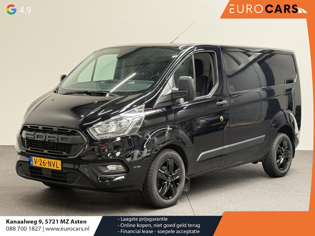 Ford Transit Custom - 300 2.0 TDCI L1H1 Trend Automaat Raptor Edition Parkeersensoren Cruise Control Airco Stoel - AutoWereld.nl