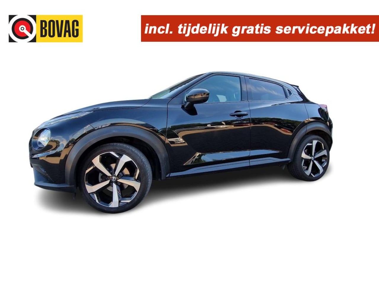 Nissan Juke - 1.0 DIG-T Tekna Bose Leder Navi ECC ADCR Camera Apple Car 18LM - AutoWereld.nl