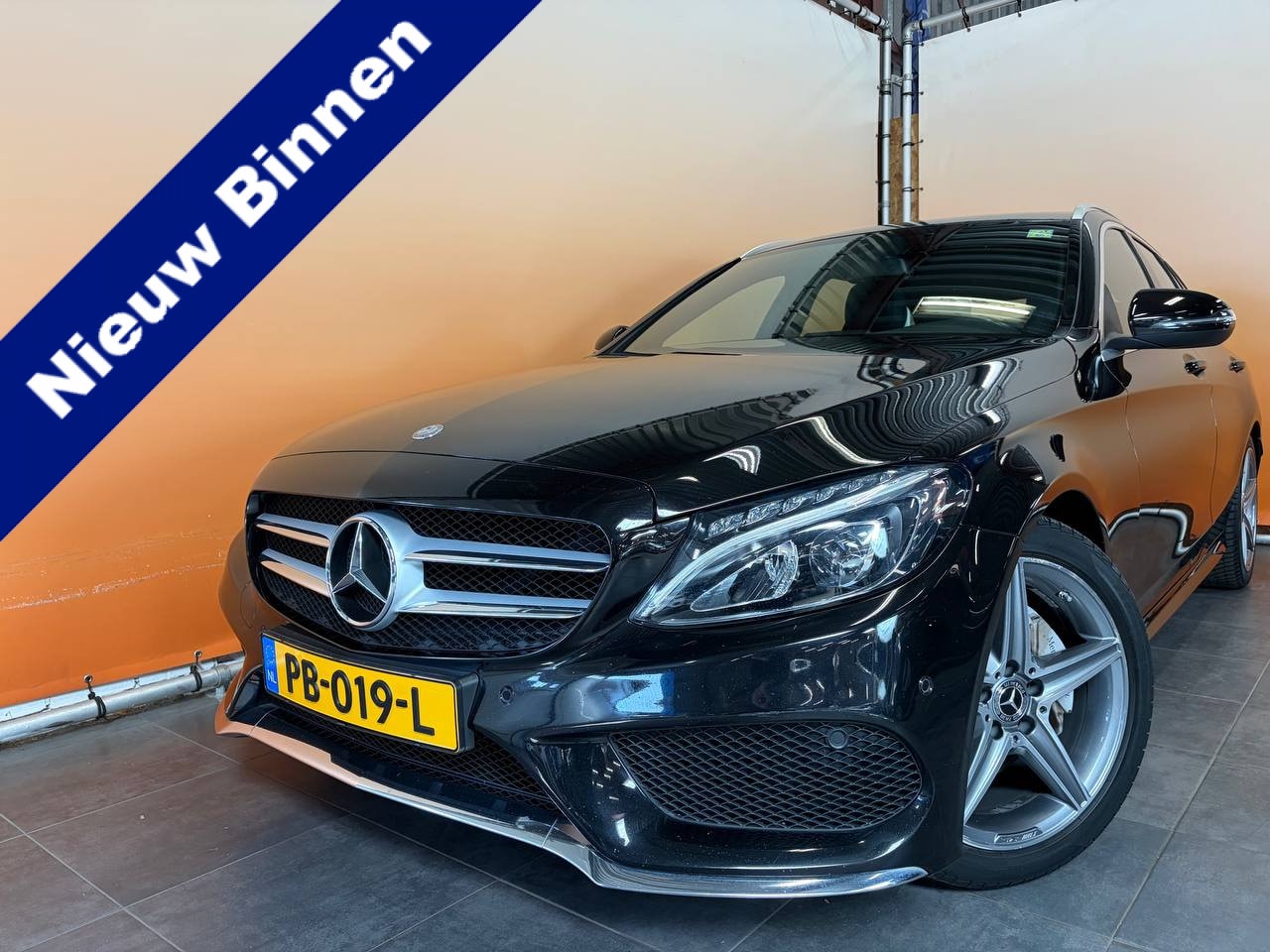 Mercedes-Benz C-klasse Estate - 180 Business Solution navi | lmv | cruise | sportonderstel | camera - AutoWereld.nl