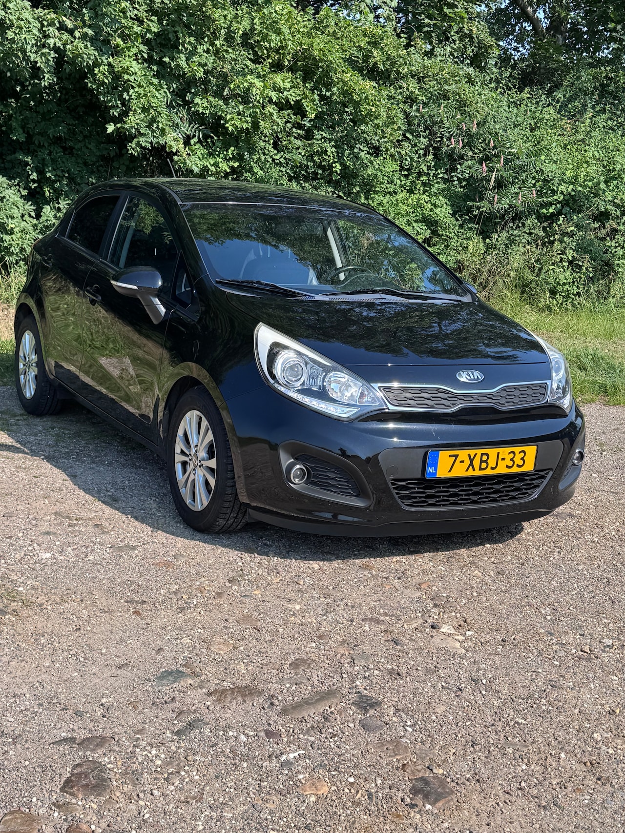 Kia Rio - 1.2 CVVT World Cup Edition Plus WK editie, leer, clima, keyless.