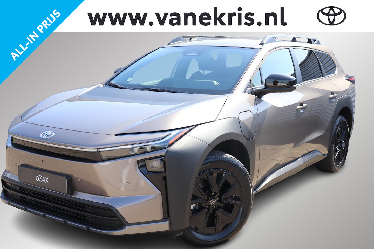 Toyota bZ4X Touring - Dynamic 2WD 75 kWh, Verwacht 15-7, Stoel -, Stuur verwarming, Warmtepomp, BSM, 360 graden - AutoWereld.nl