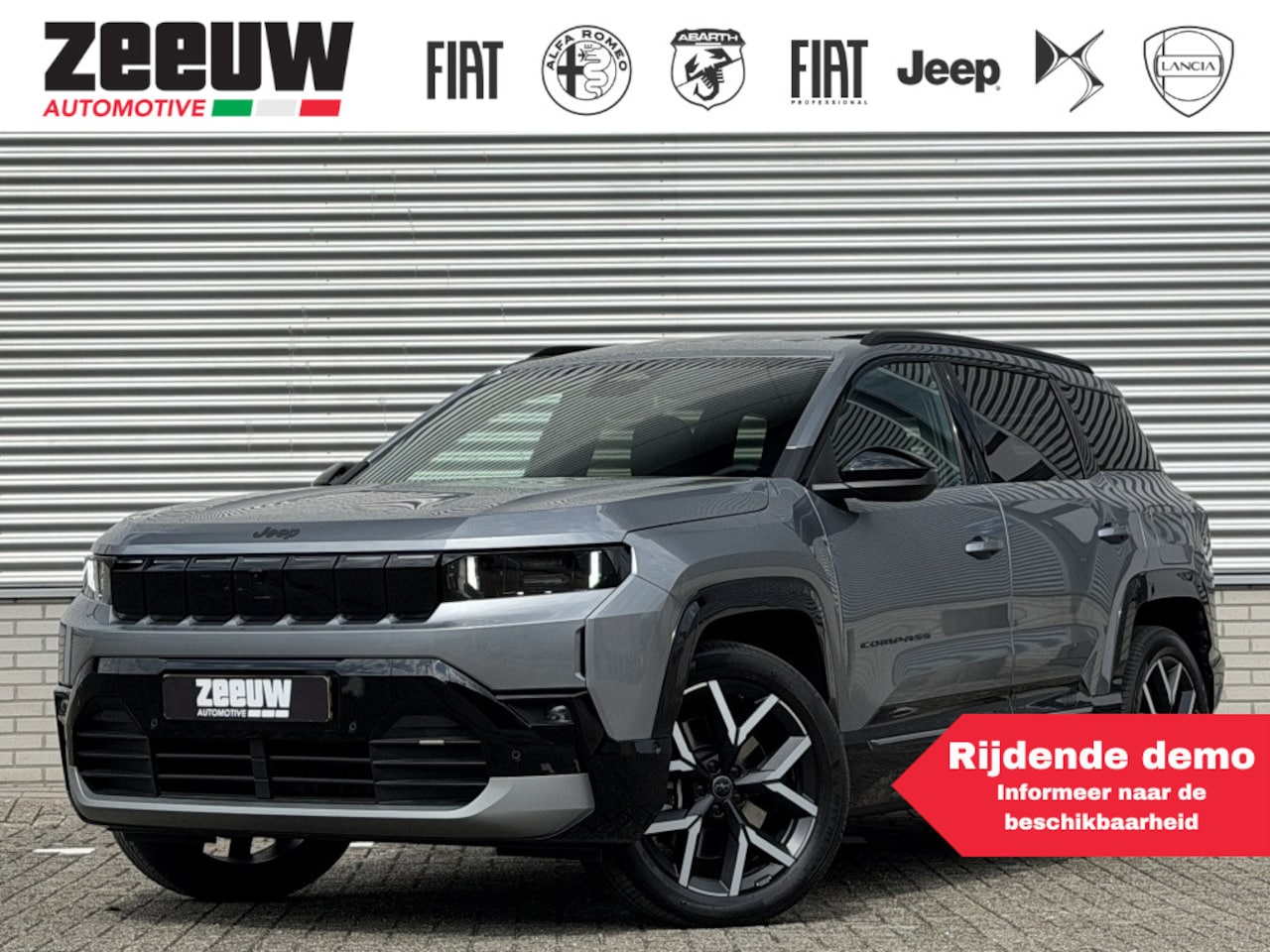 Jeep Compass - First Edition 74 kWh | Schuifdak | Premium | 360cam | 20" - AutoWereld.nl