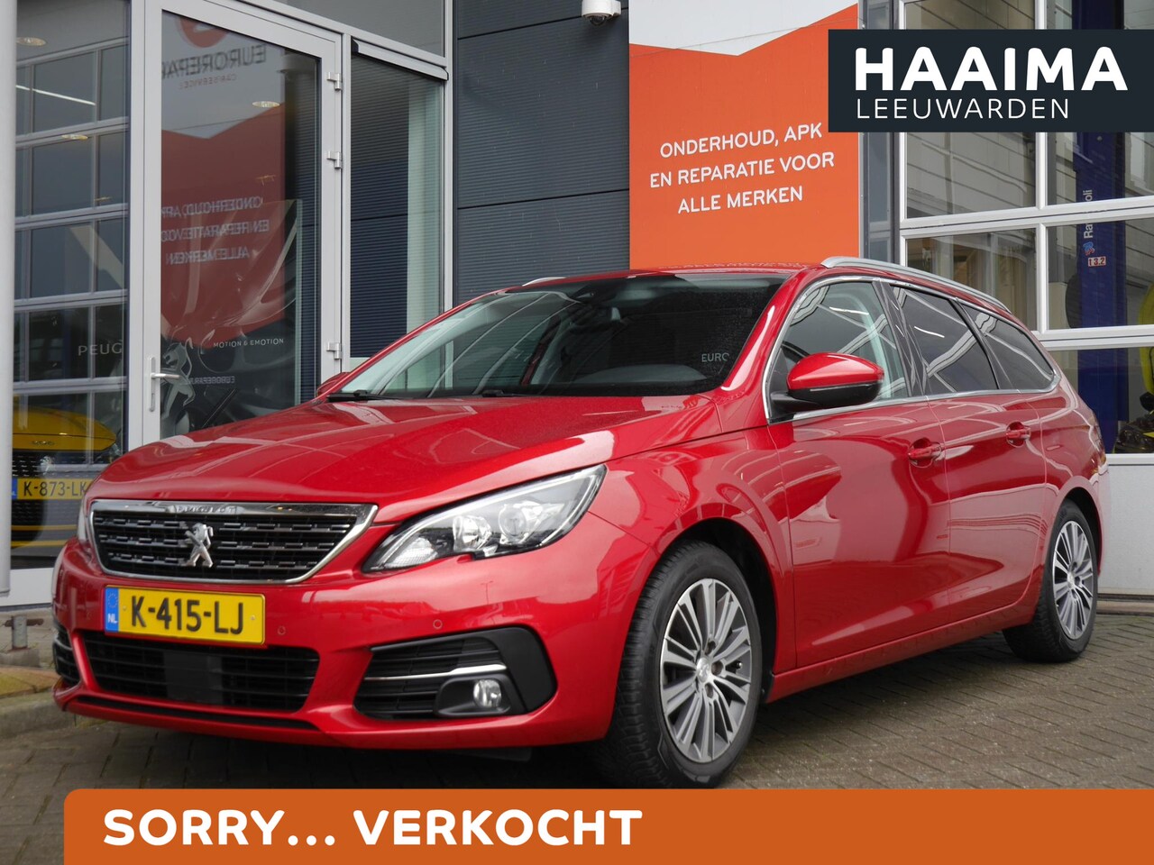 Peugeot 308 SW - 1.2 Blue Lease Allure 110 PK | Handgeschakeld | Camera | Adaptive Cruise control | 3D Inst - AutoWereld.nl
