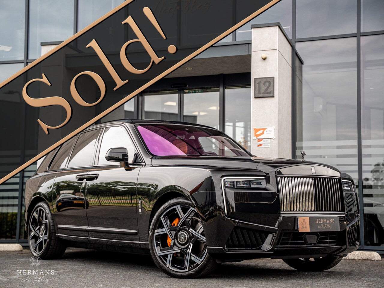 Rolls-Royce Cullinan - Series 2 V12 / Black Badge / Starlight / Bespoke audio / Hermes - AutoWereld.nl