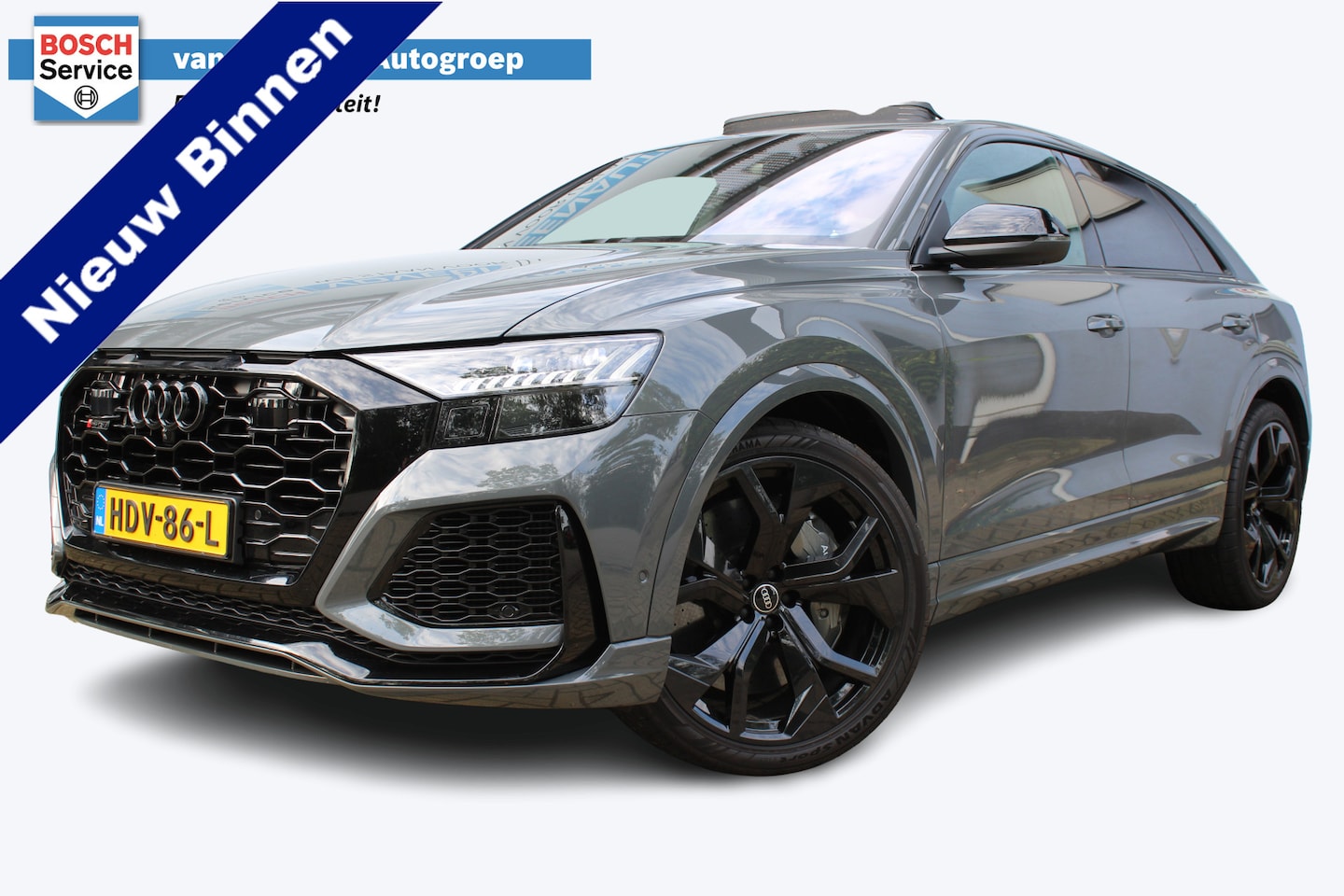 Audi Q8 - 4.0 TFSI RS Q8 quattro 600pk | Panorama dak | Keramische remschijven | Alcantara hemel | L - AutoWereld.nl