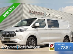 Ford Transit Custom - E-Transit 320 L2H1 Limited DC | 71 kWh | 160kW/218pk | Trekgewicht 2300kg | Camera | Carpl