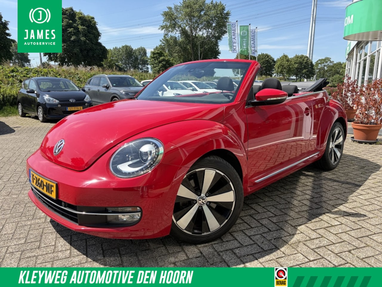 Volkswagen Beetle Cabriolet - 1.4 TSI Sport 1.4 TSI 160pk Sport, Nav, PDC, Stoelverwarming - AutoWereld.nl