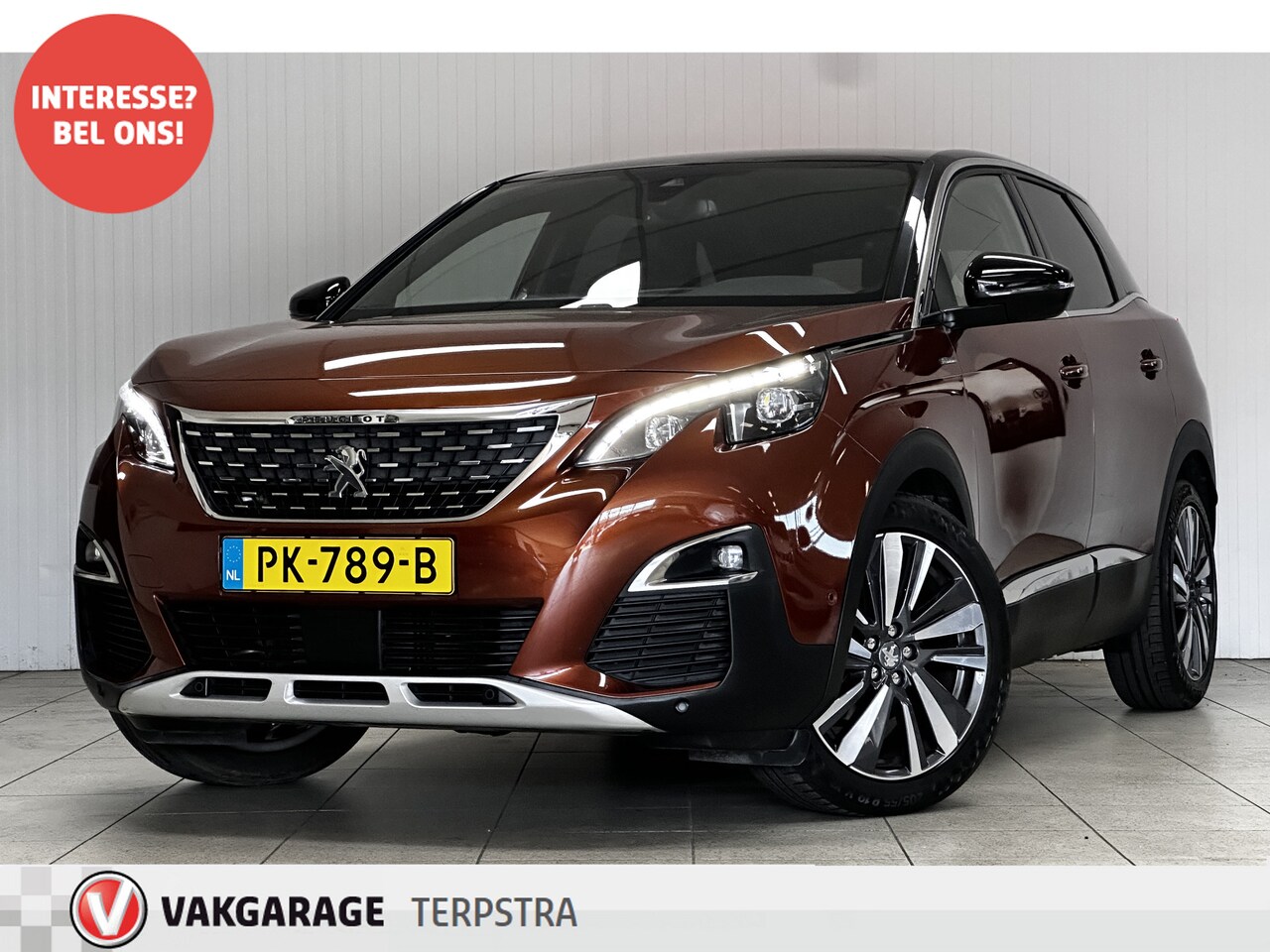 Peugeot 3008 - 1.6 e-THP GT Line/ DEALER ONDERHOUDEN!/ Automaat/ Virtual Dashb./ Two-Tone/ 19'' LMV/ LED - AutoWereld.nl