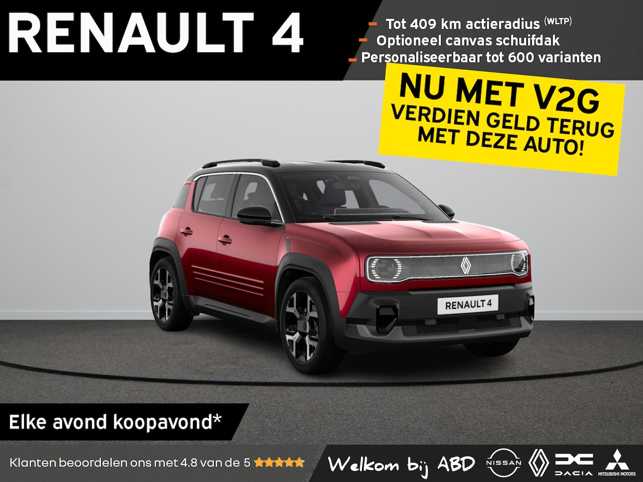 Renault 4 - Techno Comfort range | Achteruitrijcamera | Elektronisch geregelde airconditioning | Full - AutoWereld.nl