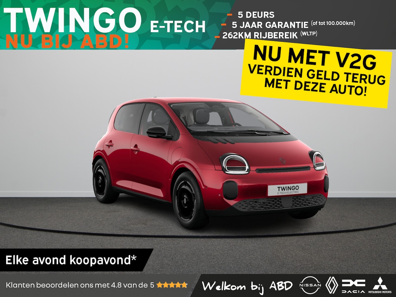 Renault Twingo - Techno Urban range | Achteruitrijcamera | LED-achterlichten | LED-dagrijverlichting met sp - AutoWereld.nl