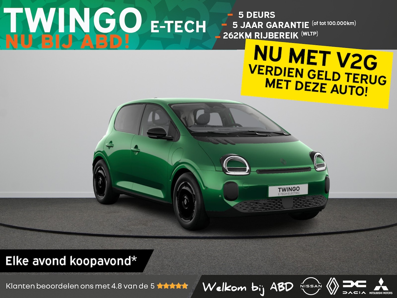 Renault Twingo - Techno Urban range | Achteruitrijcamera | LED-achterlichten | LED-dagrijverlichting met sp - AutoWereld.nl