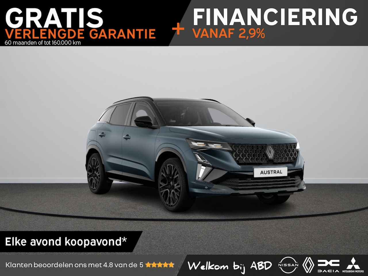 Renault Austral - Iconic esprit Alpine Hybrid 200 | Achteruitrijcamera | Blind Spot Warning | Elektrisch ver - AutoWereld.nl