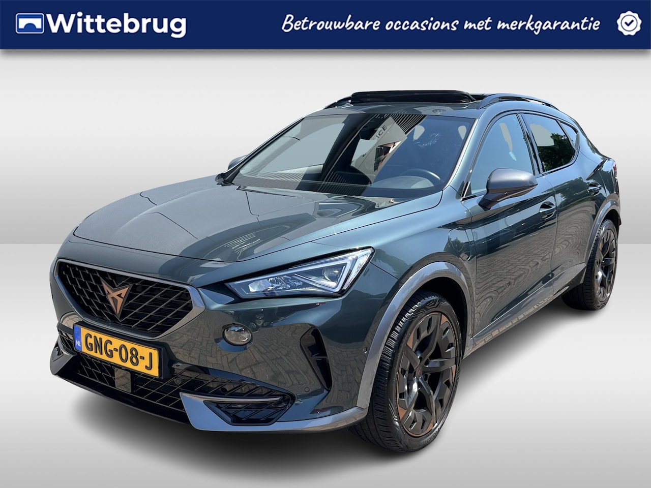 CUPRA Formentor - 1.4 e-Hybrid VZ Performance / AUTOMAAT/ PANO/ BUCKET SEATS/ / LEER/ STUUR+STOELVERWARM./ P - AutoWereld.nl
