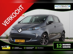 Renault Zoe - Q90 Bose Quickcharge 41 kWh KOOP ACCU Navigatie Leder Clima Achteruitrijcamera PDC BOSE Au