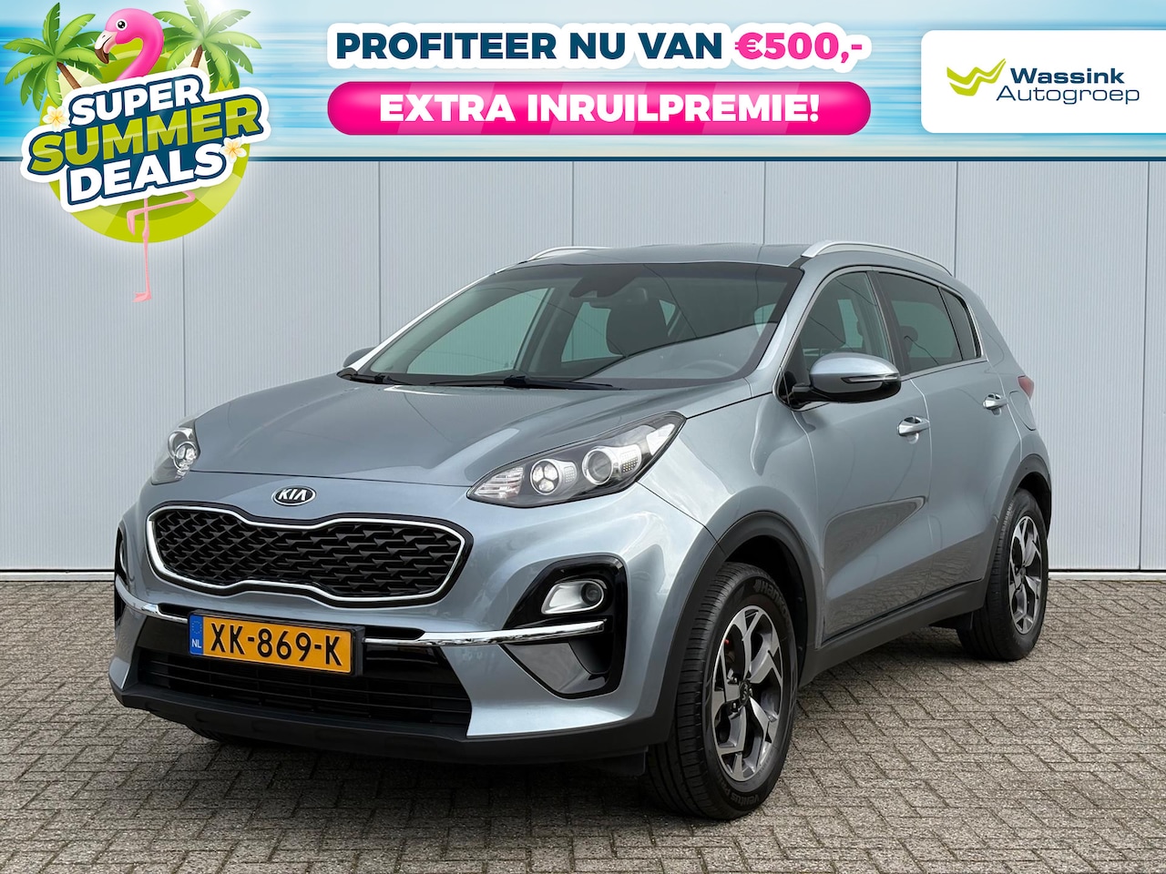 Kia Sportage - 1.6 GDi 132pk DynamicLine | Trekhaak | LMV | SUMMER DEALS | Navigatie - AutoWereld.nl