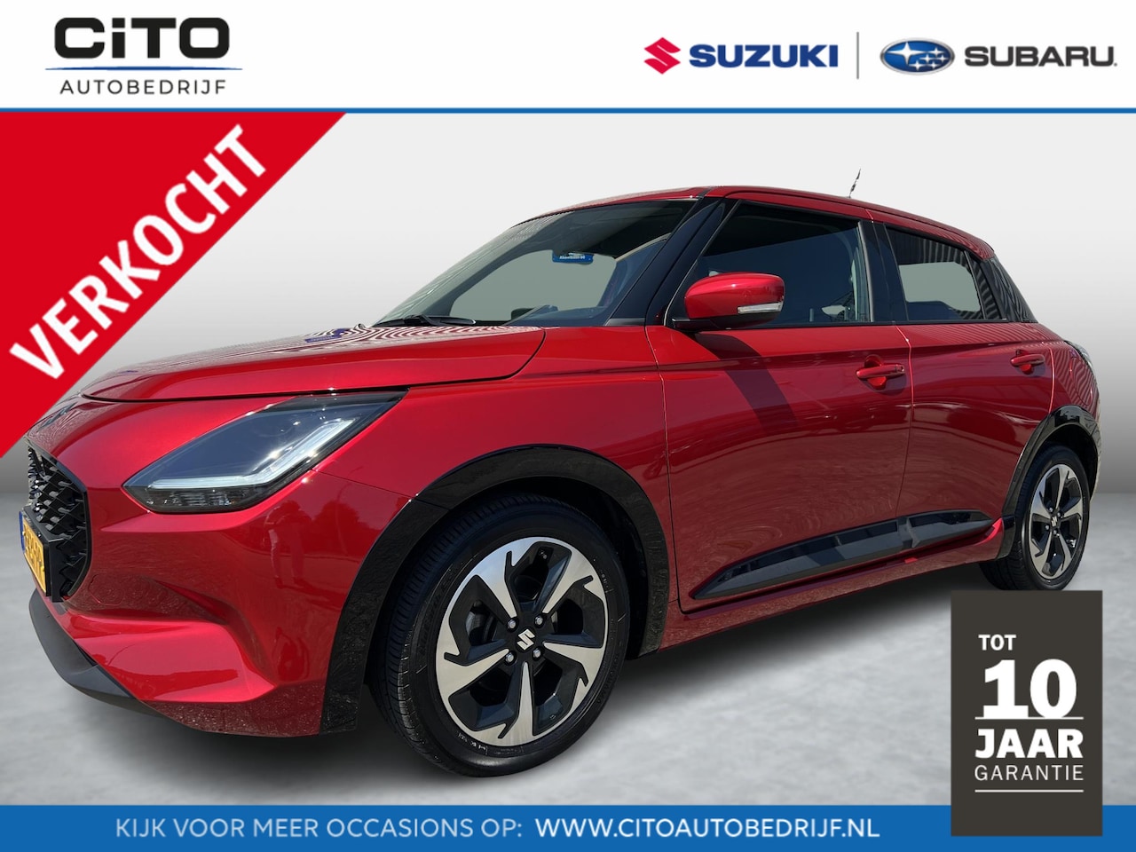 Suzuki Swift - 1.2 Style Smart Hybrid | Cito Voertuig | Trekhaak | Lage Kilometerstand | Apple Carplay & - AutoWereld.nl