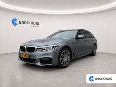BMW 5-serie Touring - 520i 184PK HIGH EXECUTIVE M-SPORT AUTOMAAT / NAVI / LEDER / LASER-LED / CLIMA / PDC / 19"