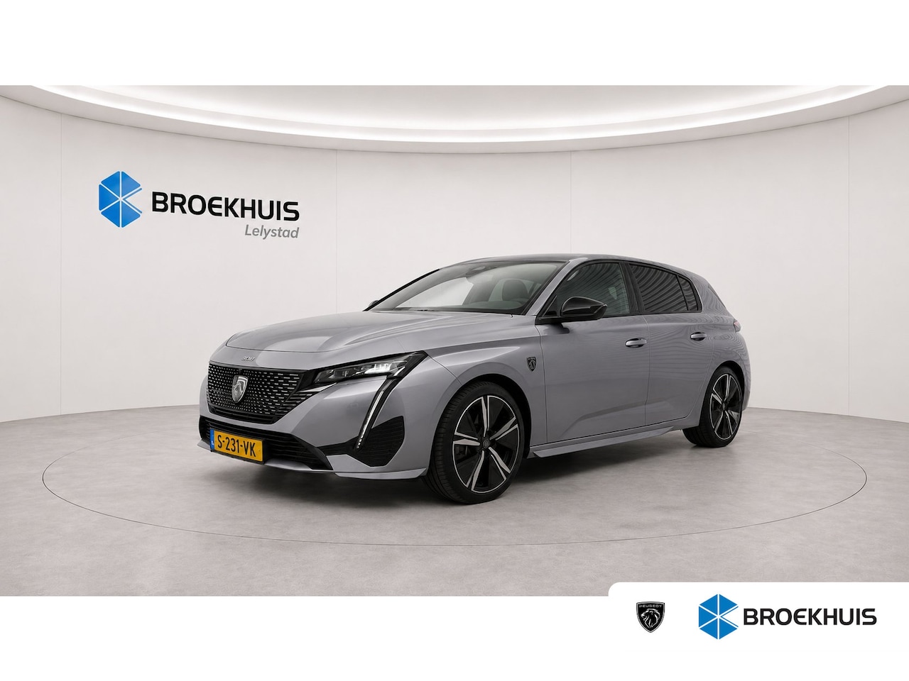Peugeot 308 - 1.6 HYBRID 180PK GT PACK AUTOMAAT / NAVI / LEDER / CLIMA / PDC / 18" LMV / CAMERA / KEYLES - AutoWereld.nl