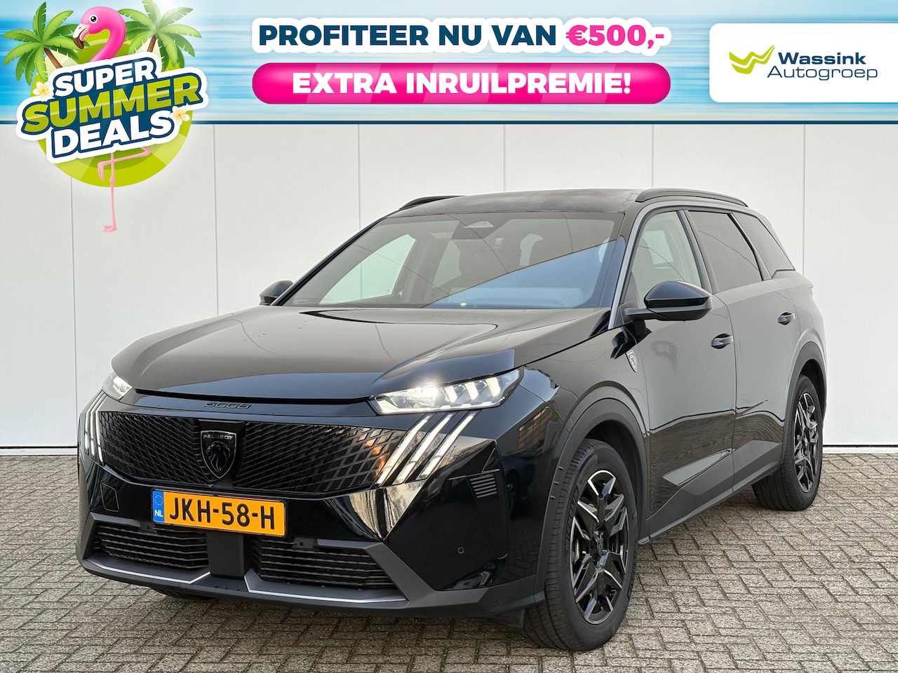 Peugeot 5008 - 1.2 Hybrid 136pk e-DSC6 GT | SUMMER DEALS | Stuurverwarming |Stoelverwarming voor- en acht - AutoWereld.nl