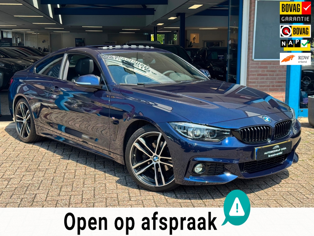 BMW 4-serie Coupé - 420i High Executive M-Pakket 2019 AUT NAP! - AutoWereld.nl