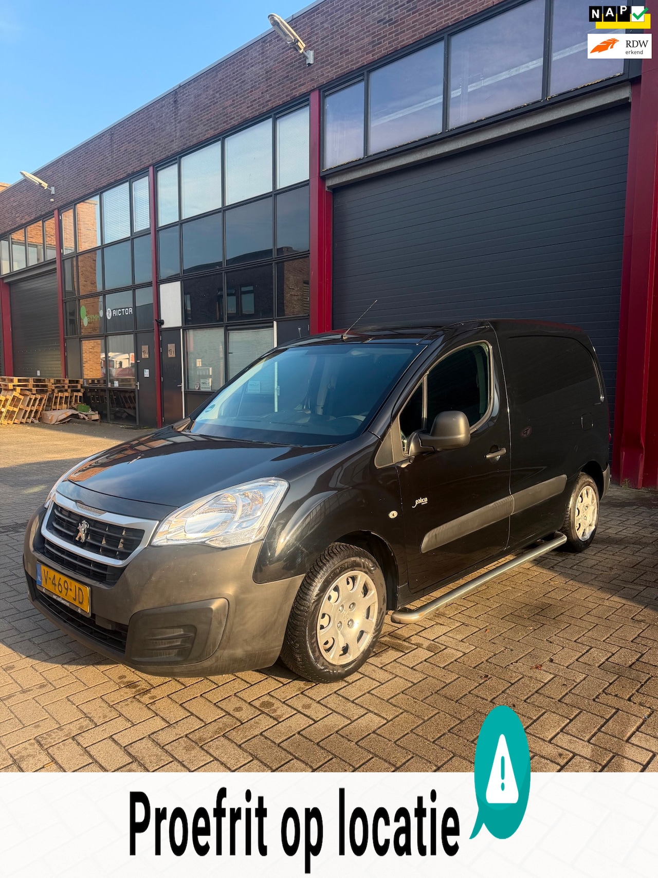 Peugeot Partner - 1.6 BlueHDi | NWE DISTRIBUTIERIEM | NWE APK | CRUISE | RIJKLAAR! | - AutoWereld.nl