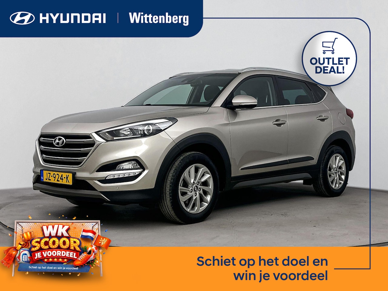 Hyundai Tucson - 1.6 GDi COMFORT | NAVI | CLIMA | CRUISE | CAMERA | 17'' LM VELGEN | STOELVERWARMING | PDC - AutoWereld.nl