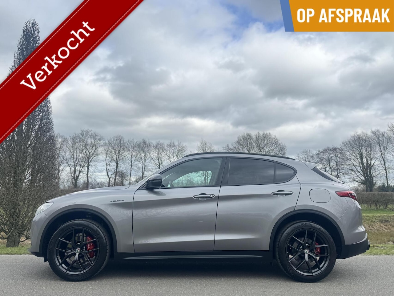 Alfa Romeo Stelvio - 2.0t Q4 310pk Veloce, Leder dash, 49dkm!! - AutoWereld.nl