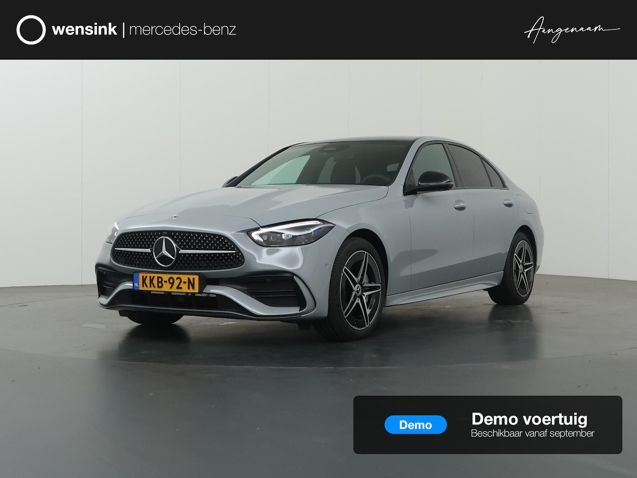Mercedes-Benz C-klasse - 300 e Business Solution AMG | Panoramaschuifdak | Matrix Led | Keyless | 360°-camera | Com - AutoWereld.nl