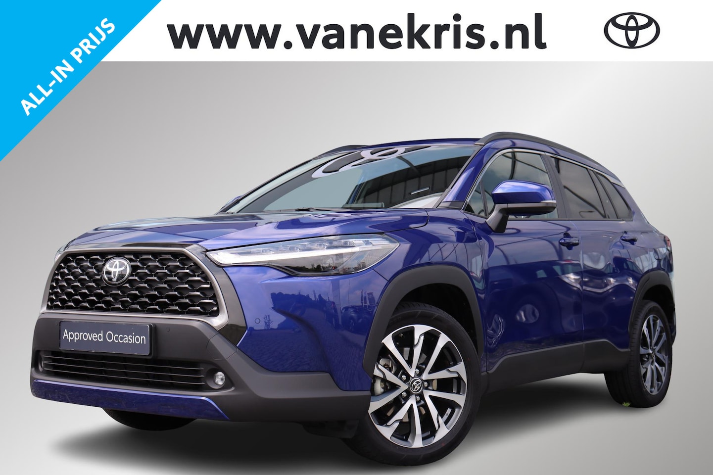 Toyota Corolla Cross - Hybrid 140 Style, Apple Carplay / Android Auto, Adaptieve cruise control, Lane assist. - AutoWereld.nl