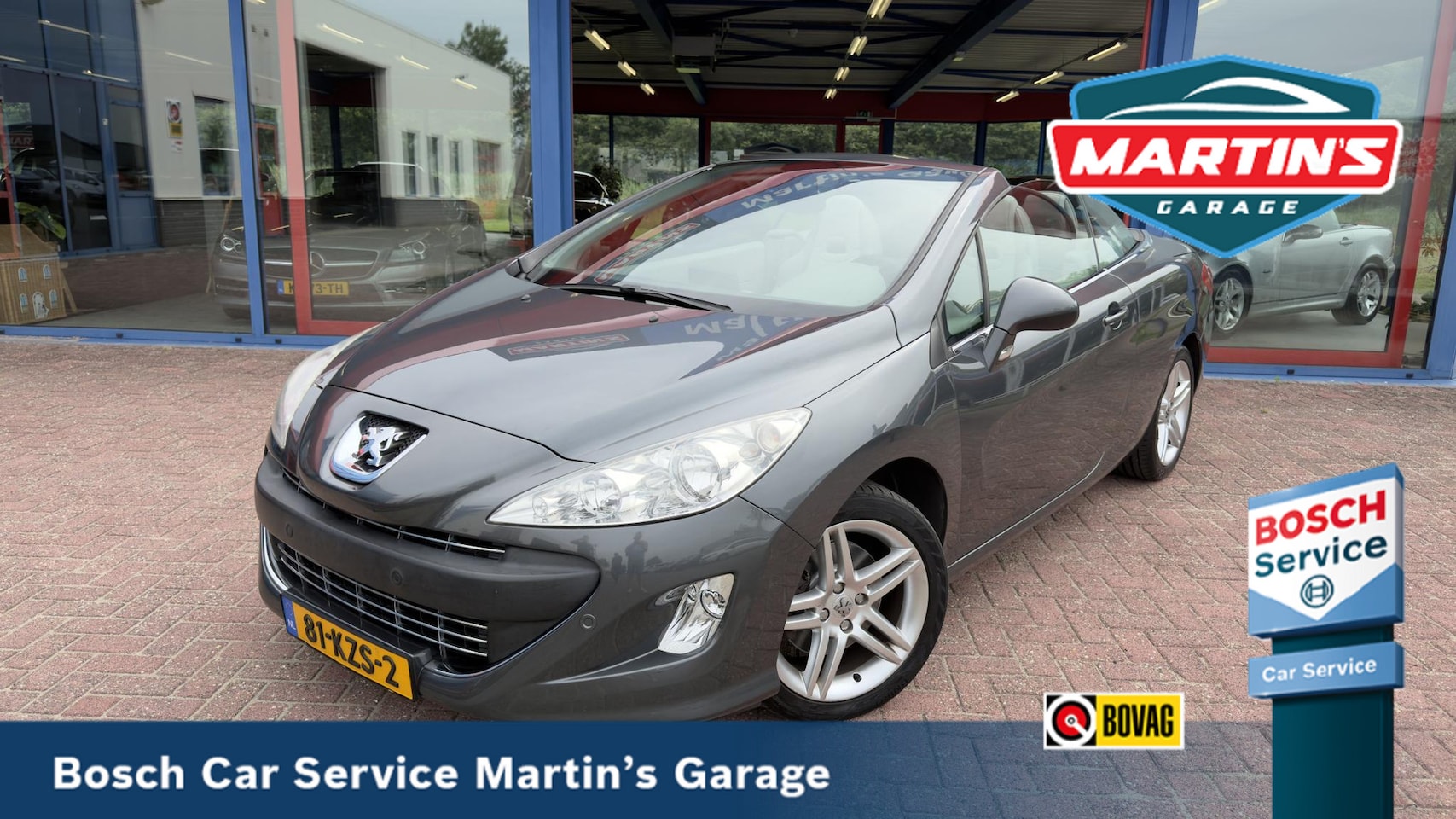 Peugeot 308 CC - 1.6 THP Premiere STOEL EN NEKVERWARMING LEDER PDC TOPSTAAT! - AutoWereld.nl
