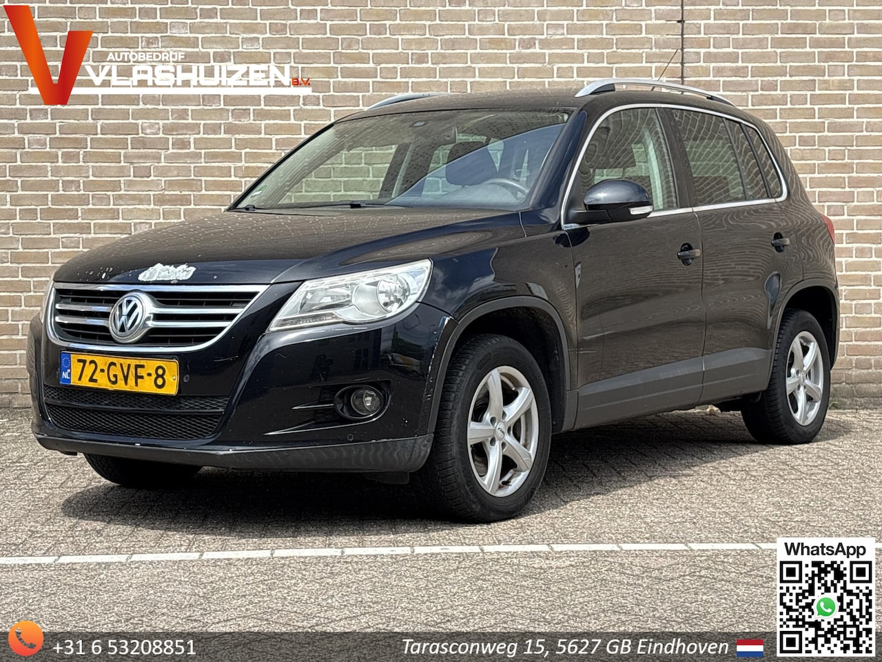Volkswagen Tiguan - 2.0 TDI Sport&Style 4Motion | Cruise | Climate | Navi | Trekhaak | - AutoWereld.nl