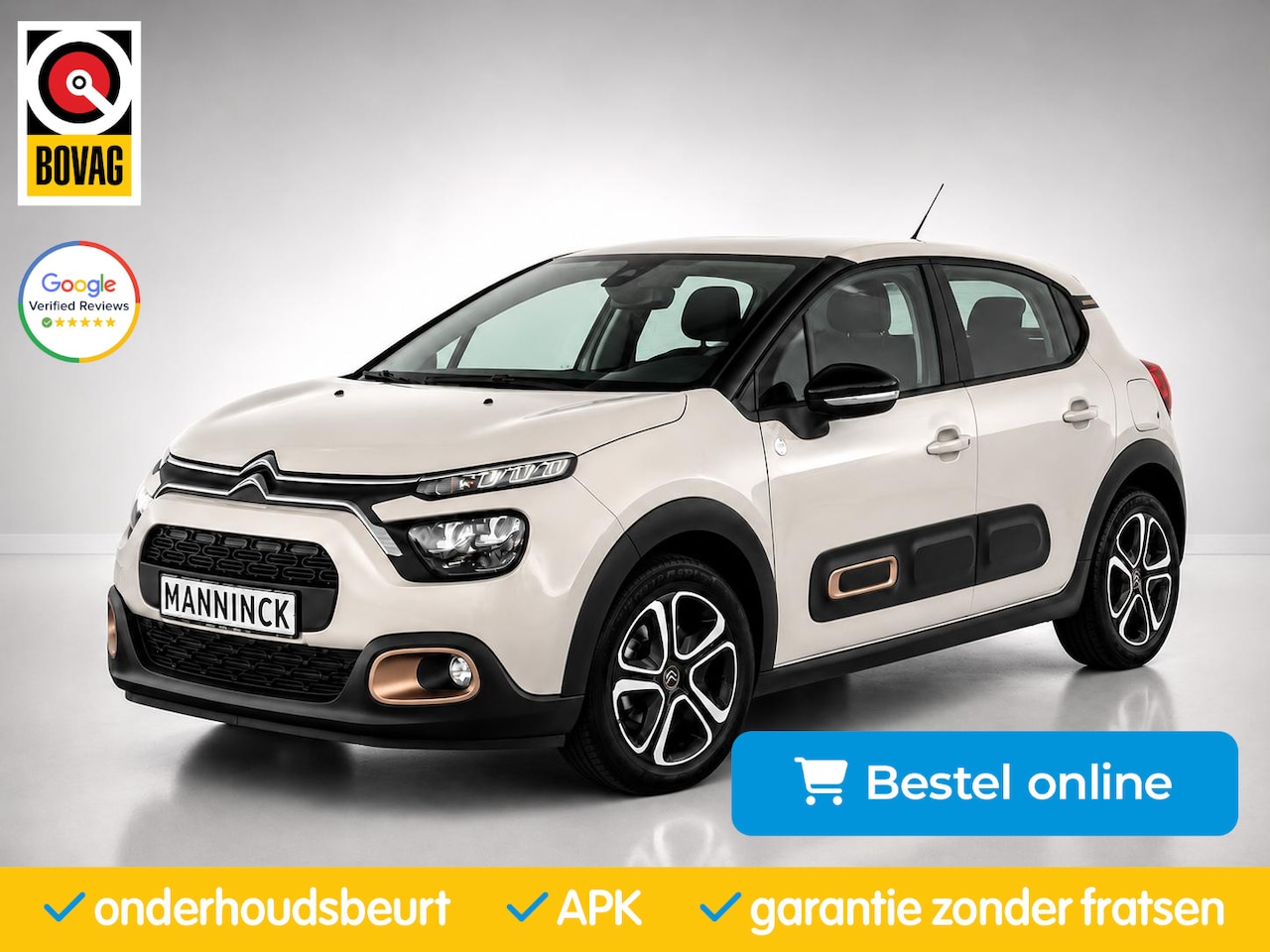 Citroën C3 - 1.2 Apple Carplay|Lane assist|PDC| Cruise control|LED Vision| C-Series - AutoWereld.nl