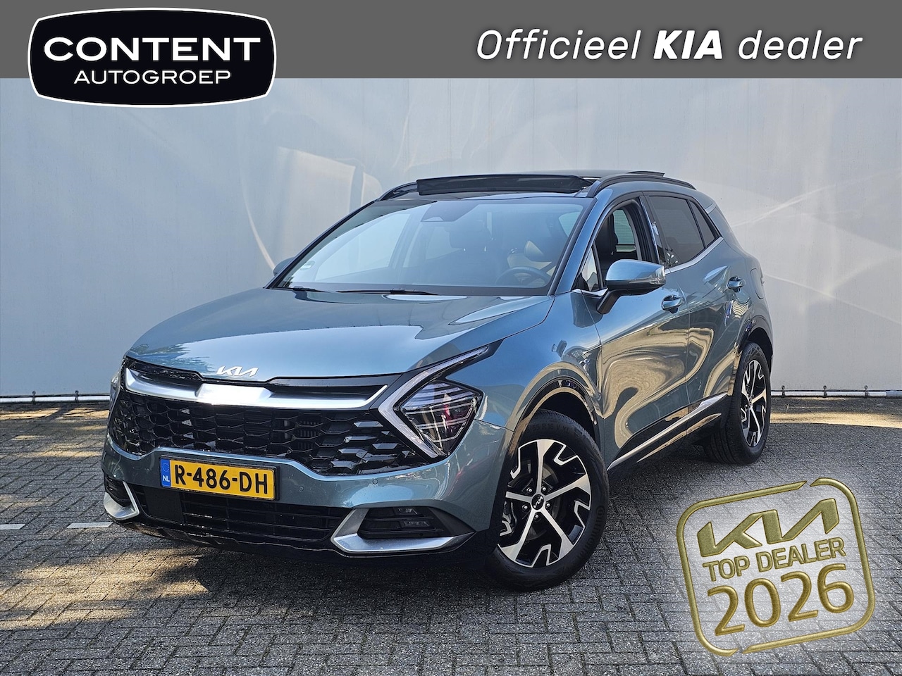 Kia Sportage - 1.6 Hybrid AT6 DynamicPlusLine I Pano Schuifkanteldak - AutoWereld.nl