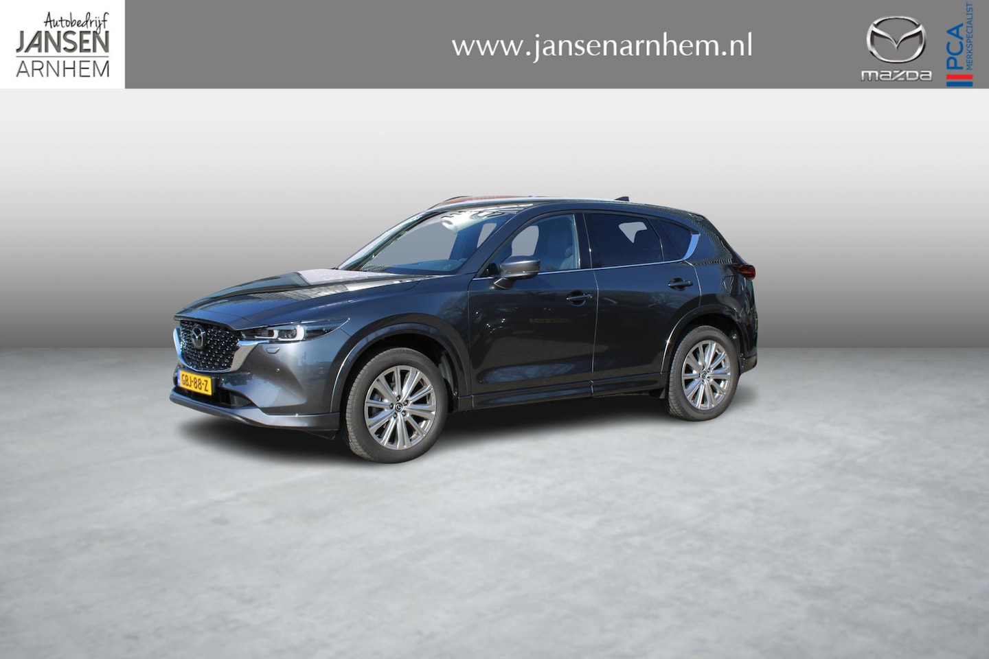 Mazda CX-5 - 2.0 e-SkyActiv-G M Hybrid 165 Takumi , Automaat, Trekhaak, Leder, 19 inch LMV, 360 View, N - AutoWereld.nl