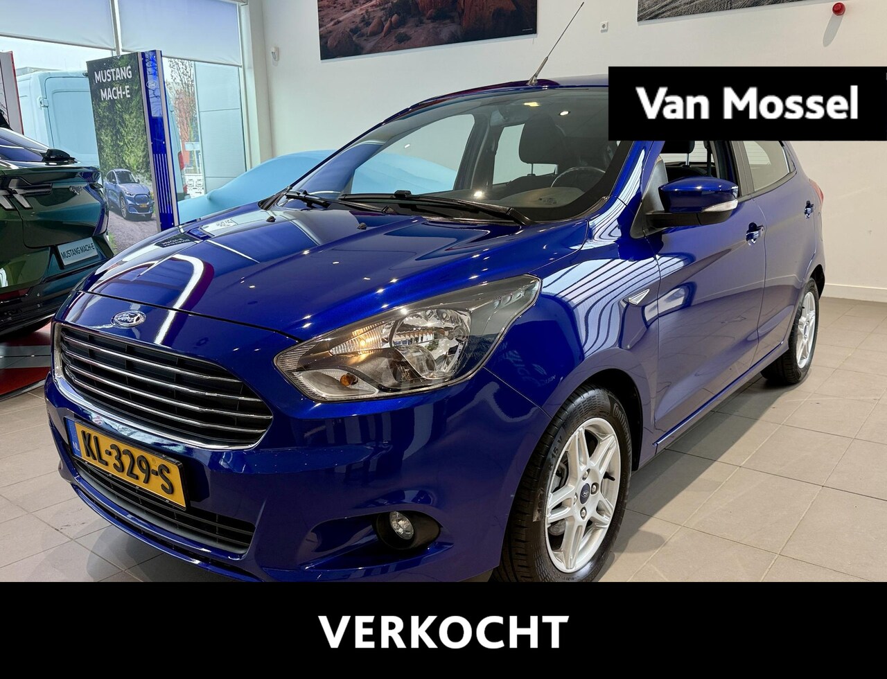 Ford Ka - 1.2 Trend Ultimate 24.000km !! | Airco | Parkeersensoren achter | Licht metalenvelgen - AutoWereld.nl