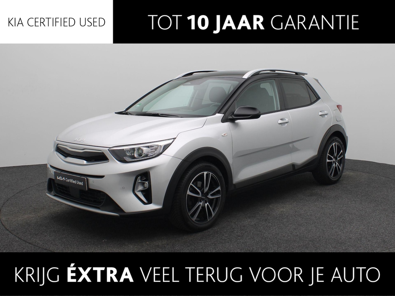 Kia Stonic - 1.0 T-GDi MHEV DynamicPlusLine | L.M. Velgen | Two Tone | Navigatie | camera | - AutoWereld.nl