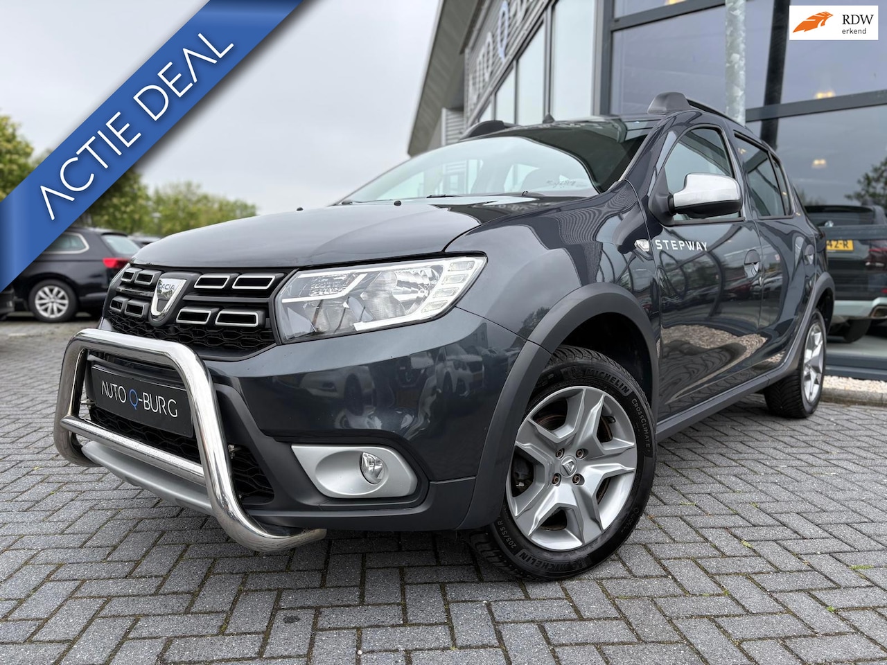 Dacia Sandero Stepway - 1.0 TCe Plus | Airco | Cruise | Navi | PDC | DAB | Dakrailing | Dealer Onderhouden | - AutoWereld.nl