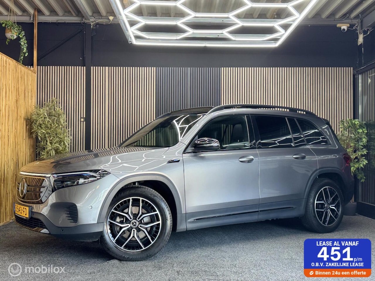 Mercedes-Benz EQB - 250 Luxury Line 67 kWh|Pano|Led|Cam|Sfeer|Acc - AutoWereld.nl