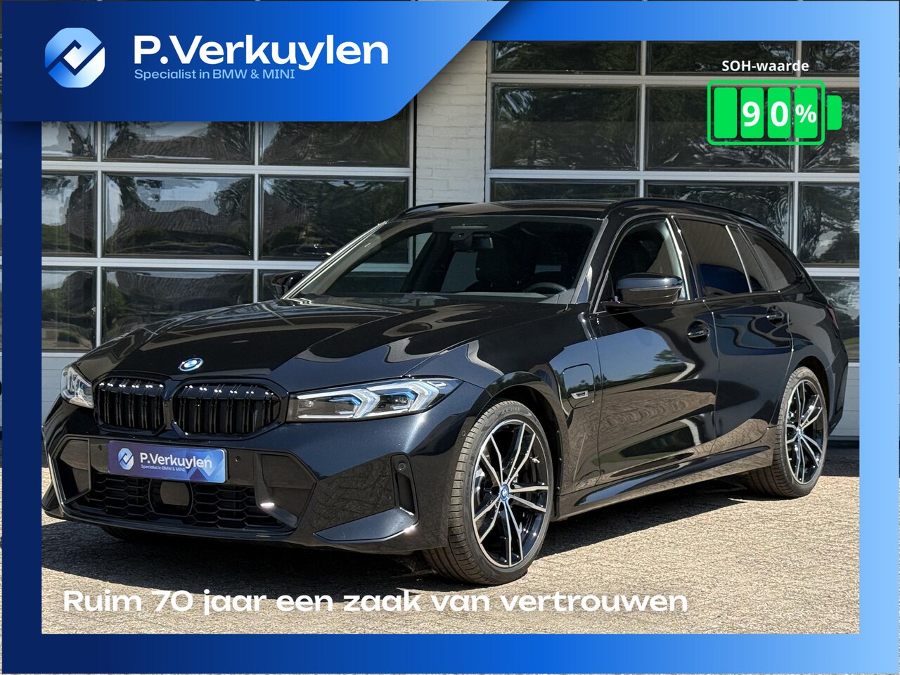 BMW 3-serie Touring - 330e M SPORT LCI | DRIVING PROFF. | TREKHAAK | CAMERA | LEDER | - AutoWereld.nl