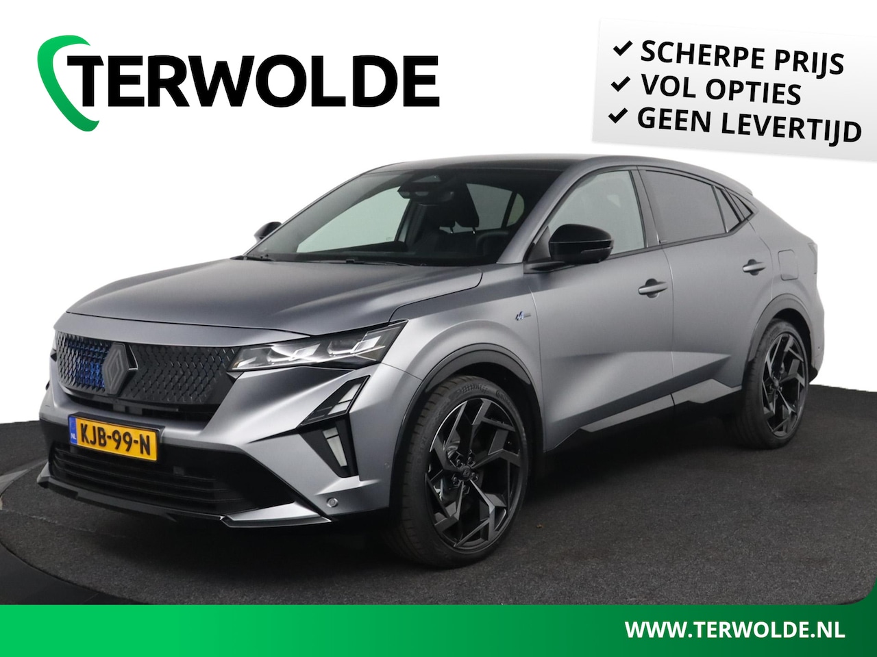 Renault Rafale - atelier Alpine hyper hybrid E-Tech 4x4 300 | Full Options | Matte grijs | - AutoWereld.nl