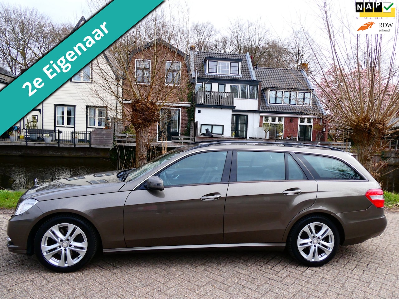 Mercedes-Benz E-klasse Estate - 200 CGI Ed.125 Sport 184pk Aut. Clima LED Leder Navi - AutoWereld.nl