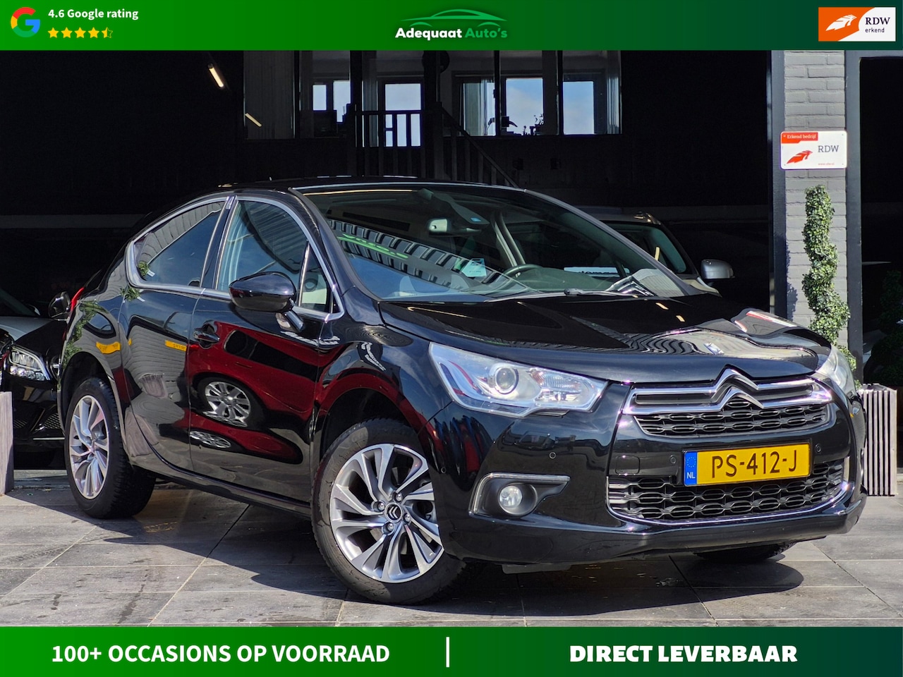 Citroën DS4 - 1.6 THP So Chic|AUT|Massage|PDC|Cruise|Stoelvw - AutoWereld.nl