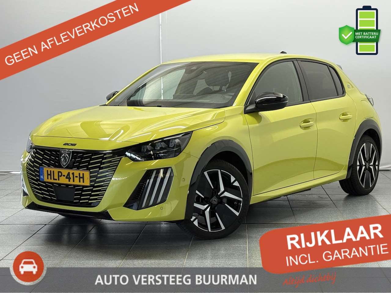 Peugeot e-208 - EV GT 51 kWh Automaat, Achteruitrijcamera, Stoelverw., Applecarpl./Andr. Auto, Dodehoek de - AutoWereld.nl