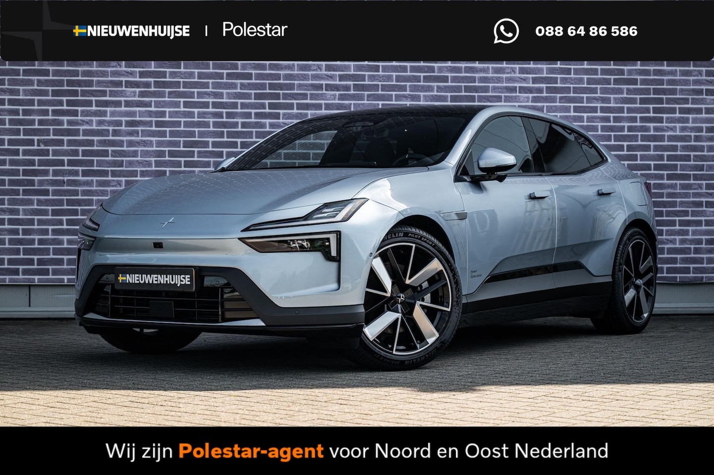 Polestar 4 - Long Range Single motor Plus 100 kWh | 22 kW Lader | Warmtepomp | Nappaleder | Stoelventil - AutoWereld.nl