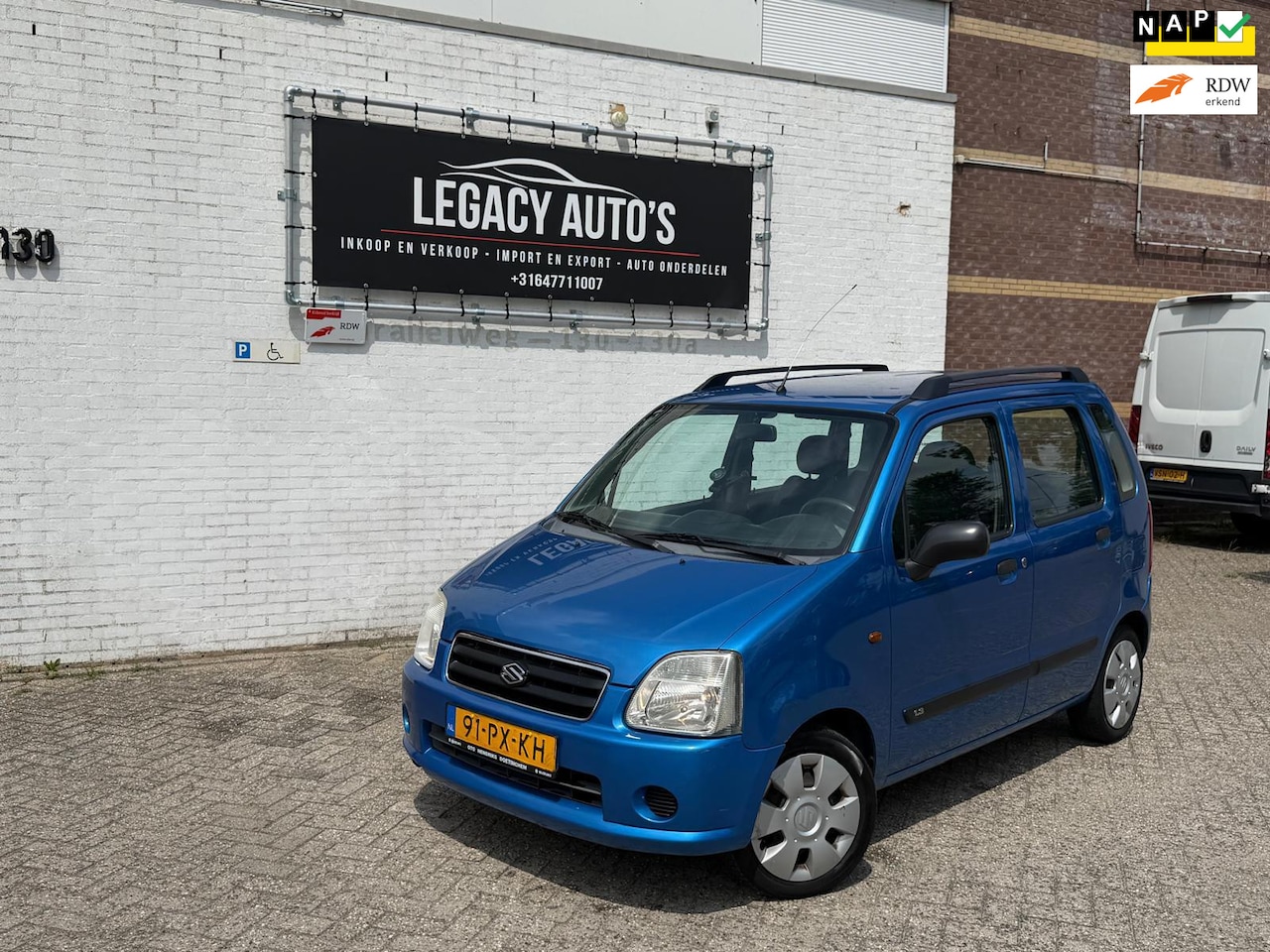 Suzuki Wagon R+ - 1.3 GLX - AUTOMAAT - RIJDT & SCHAKELT GOED - LAGE KM! - AutoWereld.nl