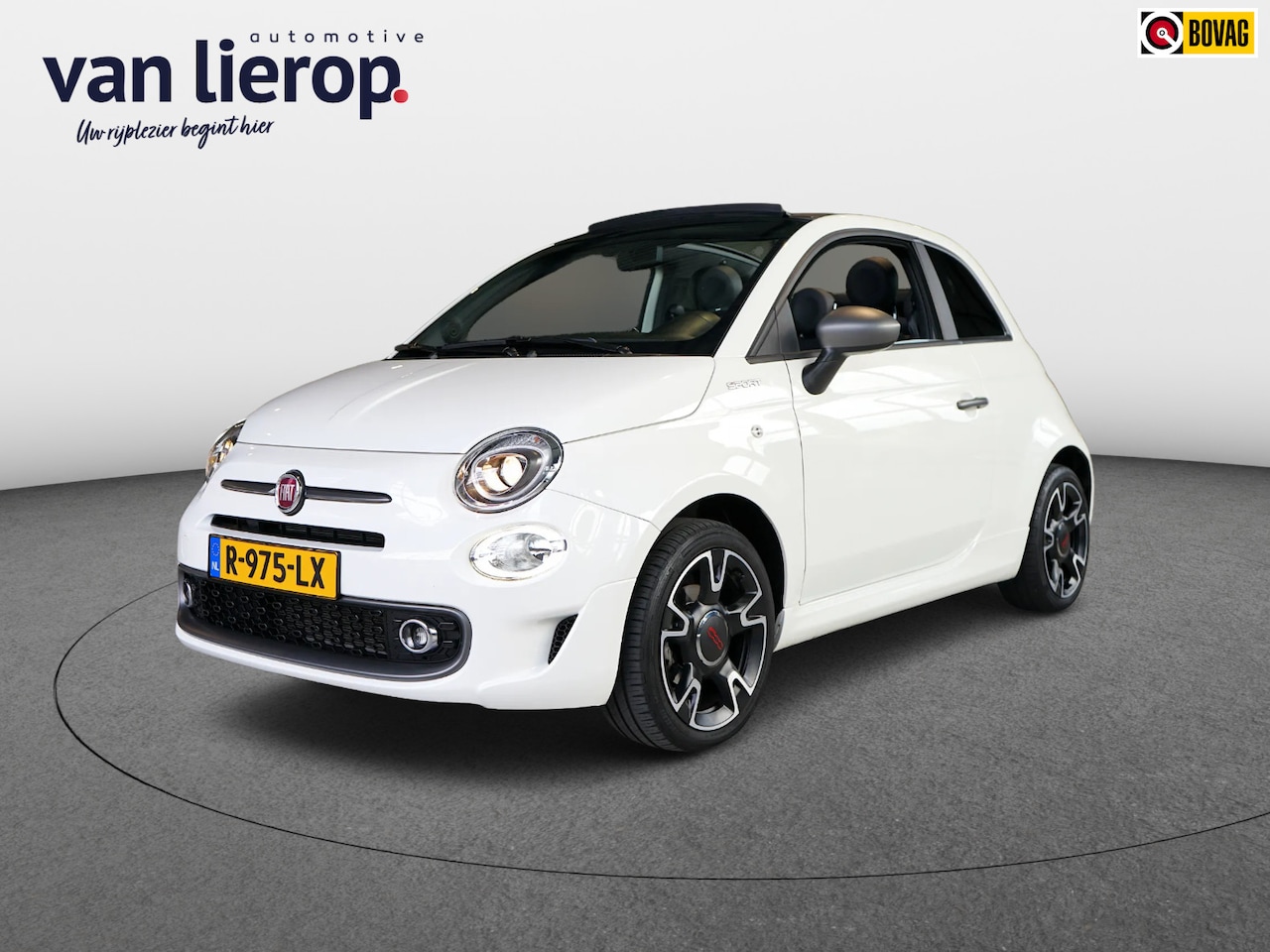 Fiat 500 C - 1.0 Hybrid Sport | CARPLAY | 16 INCH | CRUISE CONTROL - AutoWereld.nl