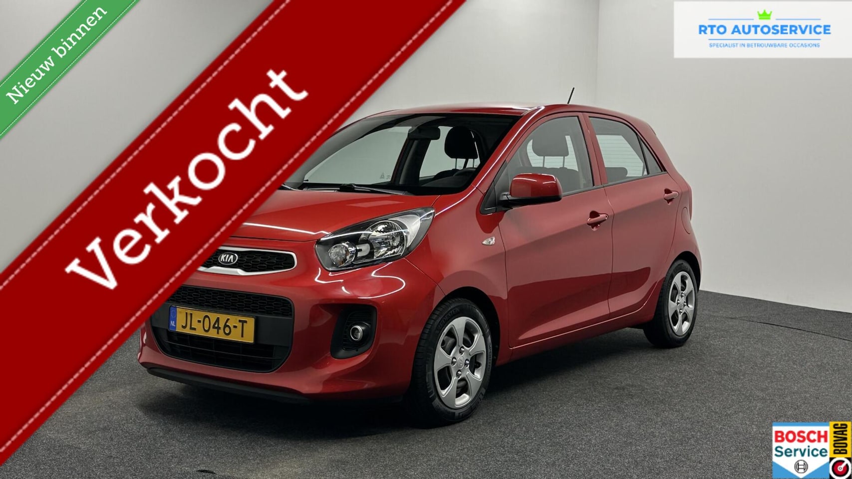 Kia Picanto - 1.0 CVVT EconomyPlusLine 5 DEURS AIRCO CRUISE. - AutoWereld.nl