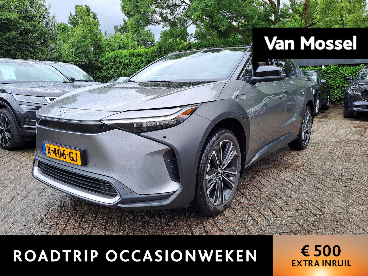Toyota bZ4X - Premium 71 kWh | TREKHAAK | PANODAK | CAMERA | JBL AUDIO | LEER | NAVIGATIE | STOELVERWARM - AutoWereld.nl